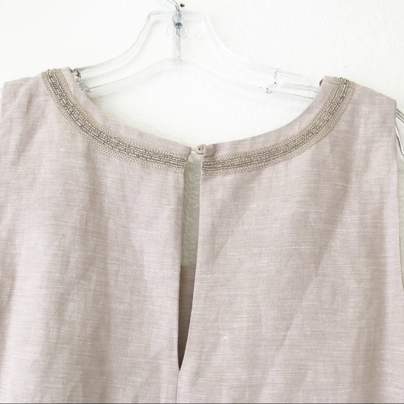 NIC+ZOE Womens Embellished Neck Shift dress - Picture 7 of 12